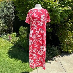 Ralph Lauren Crew Neck Midi Dress - size M